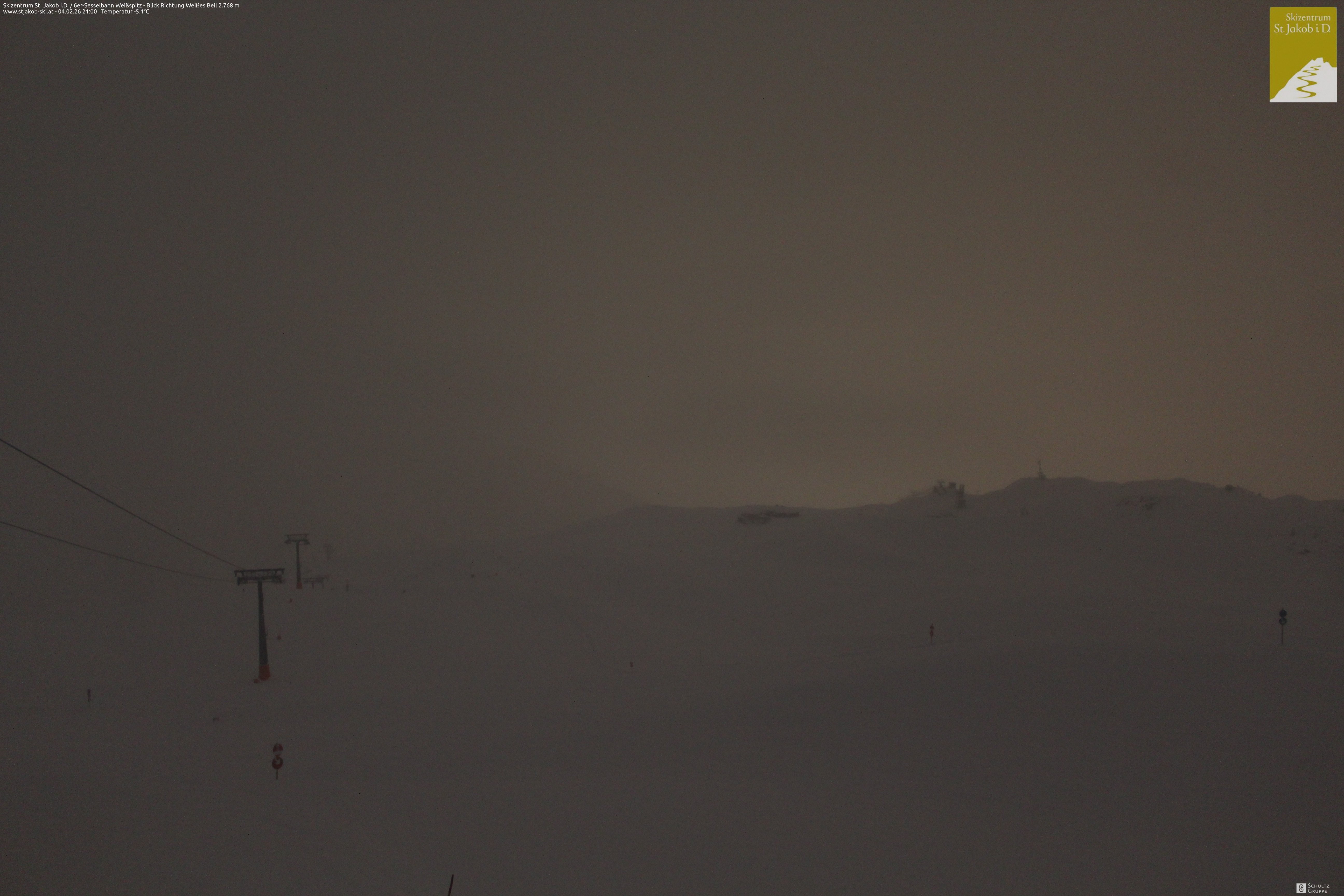 Archiv Foto Webcam 6er Sesselbahn Weißspitz