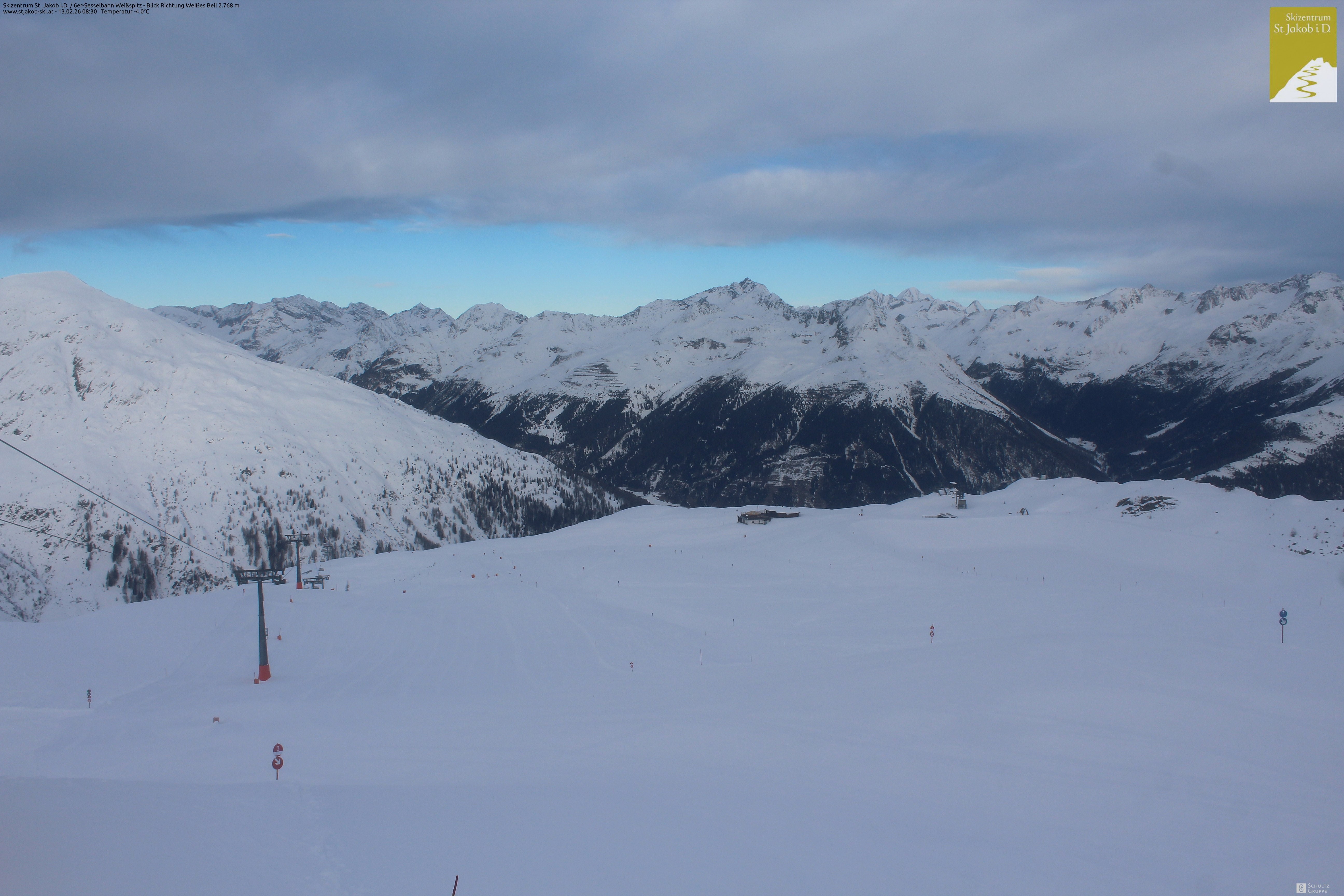 Archiv Foto Webcam 6er Sesselbahn Weißspitz