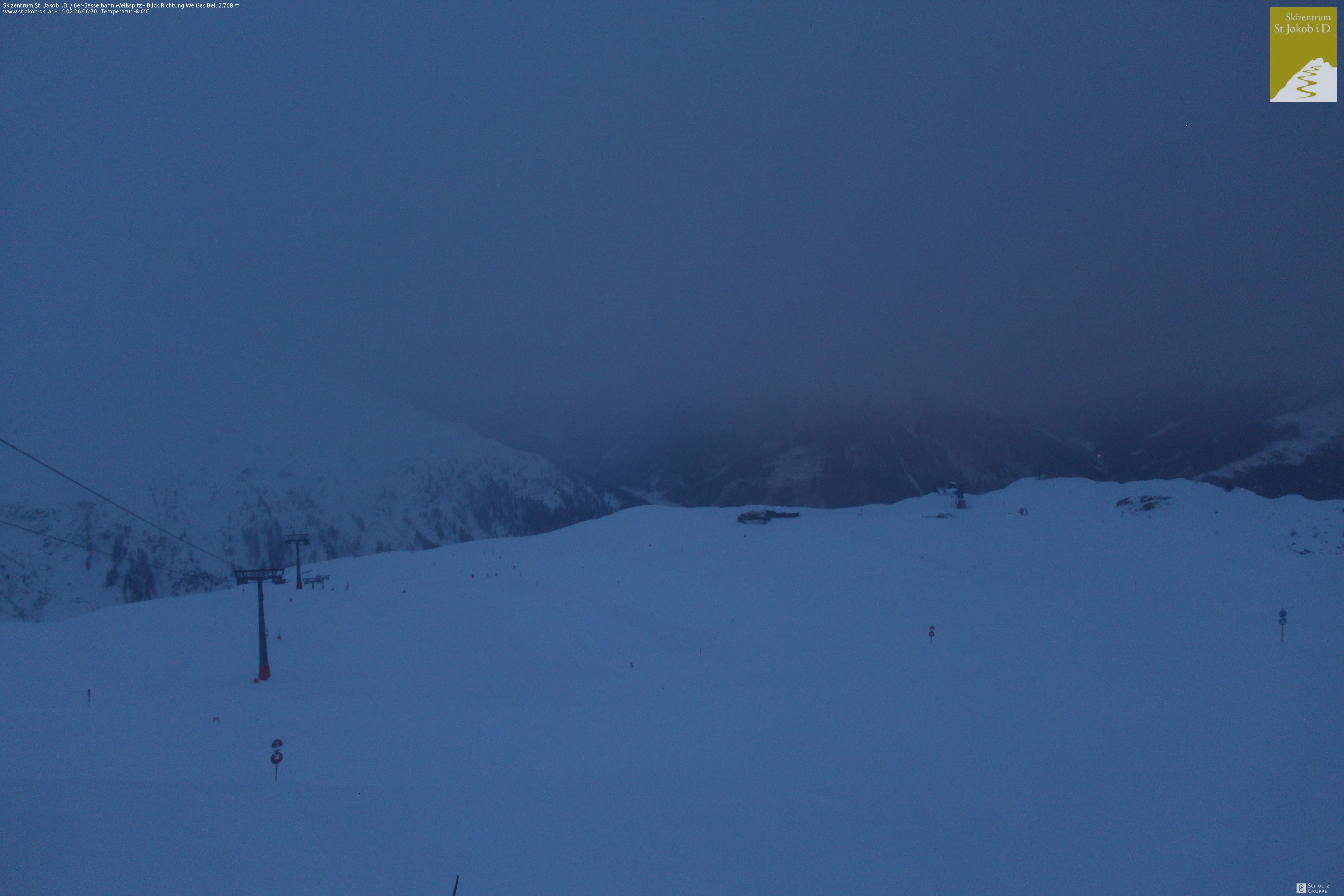 Archiv Foto Webcam 6er Sesselbahn Weißspitz