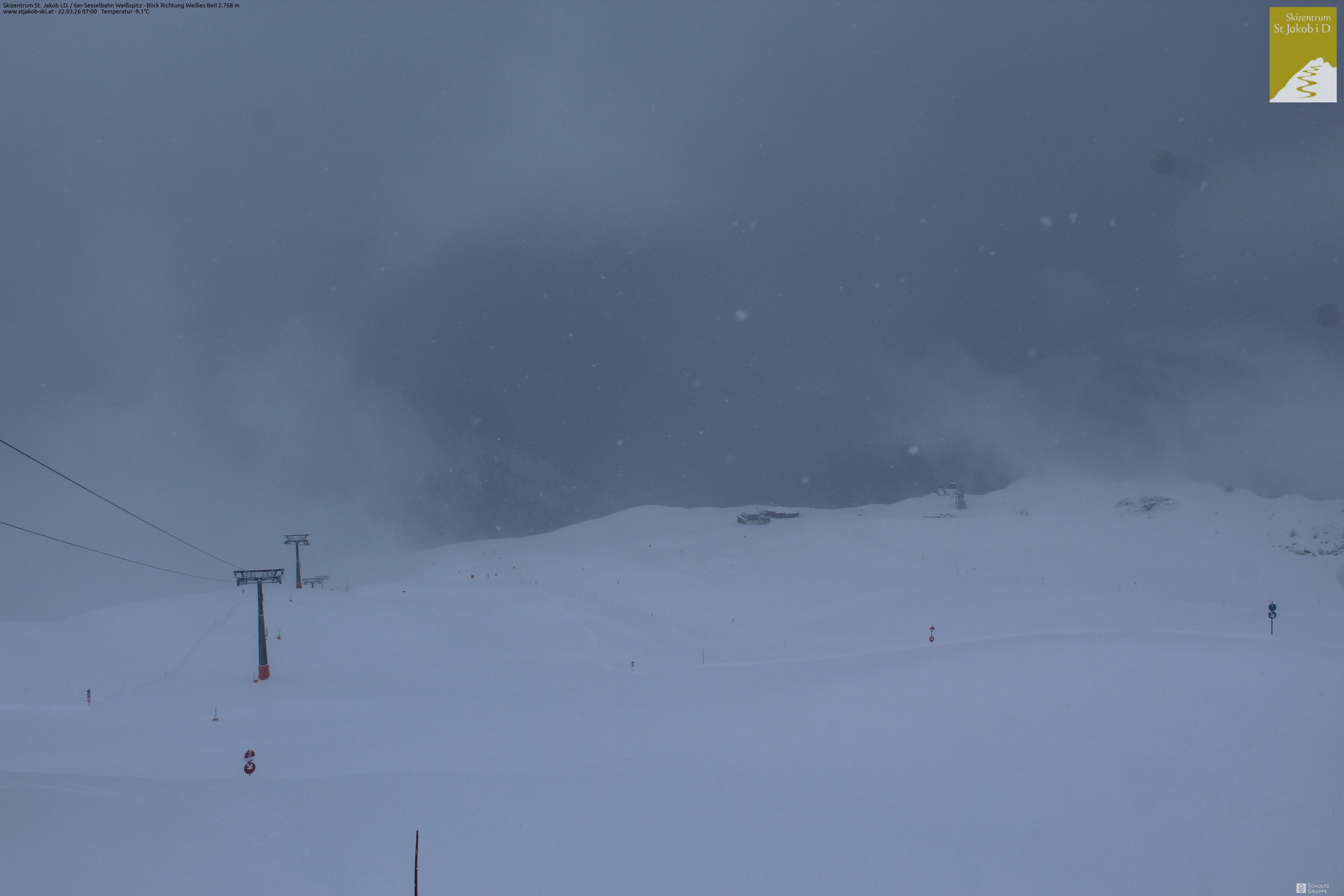 Archiv Foto Webcam 6er Sesselbahn Weißspitz