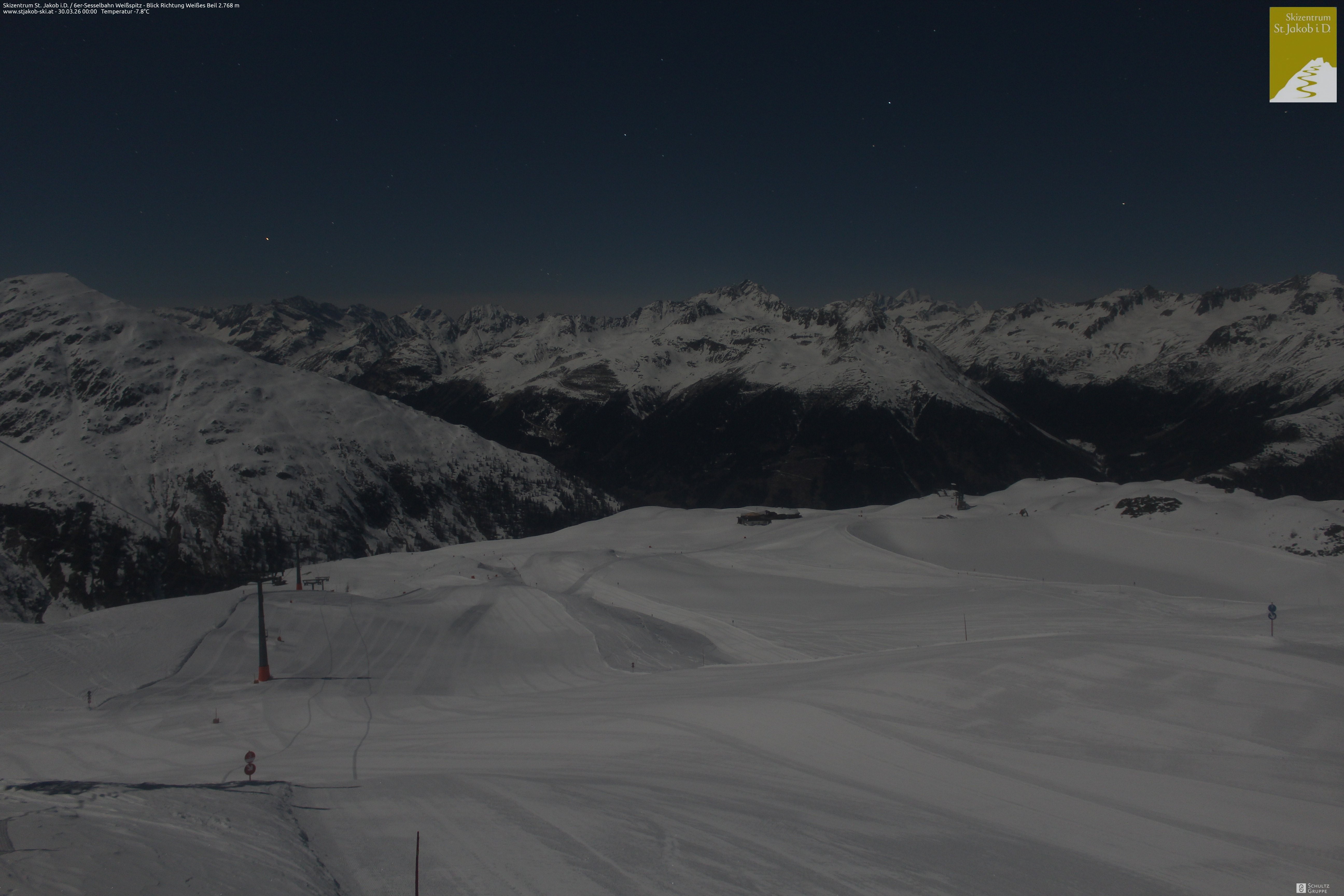 Archiv Foto Webcam 6er Sesselbahn Weißspitz