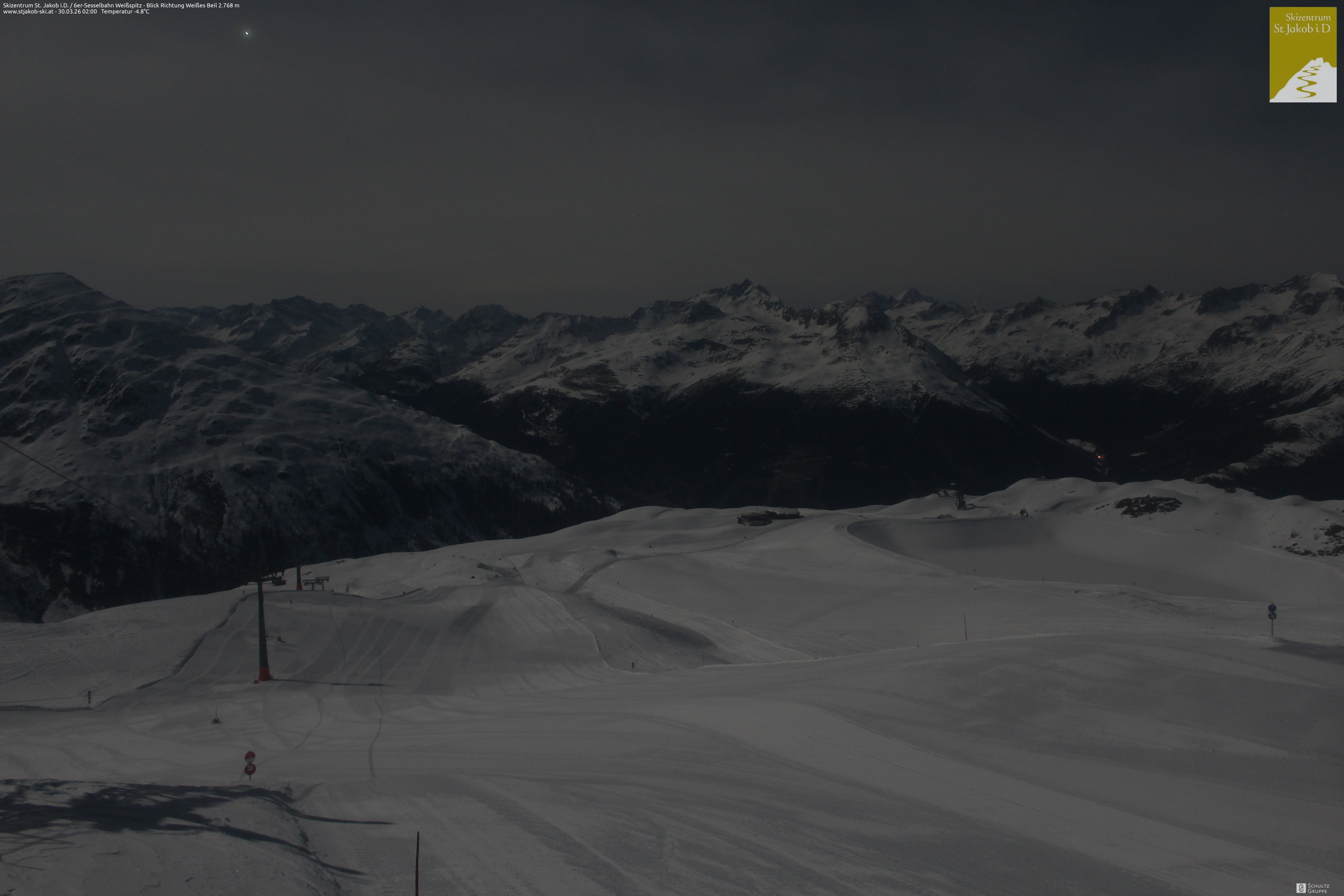 Archiv Foto Webcam 6er Sesselbahn Weißspitz