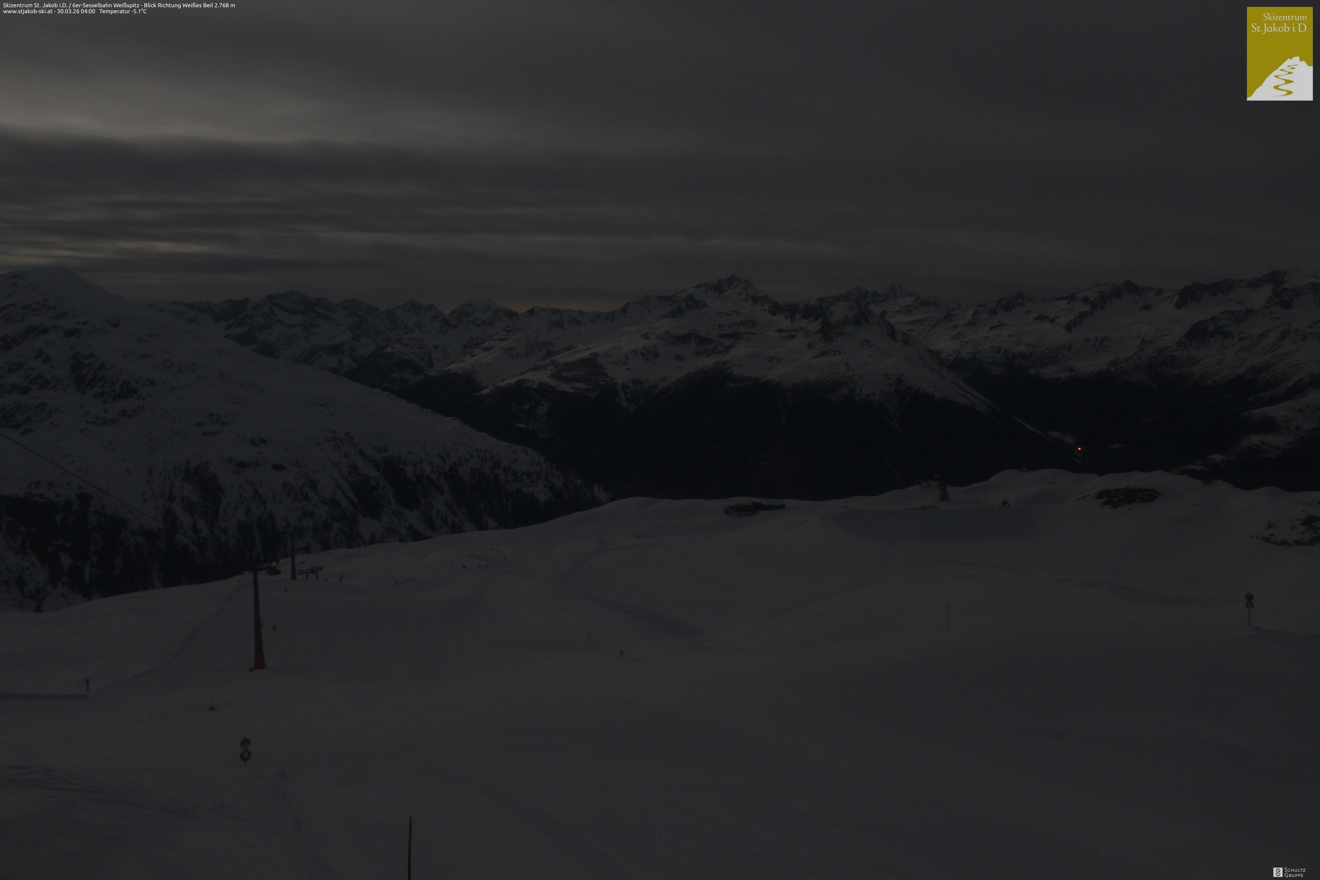 Archiv Foto Webcam 6er Sesselbahn Weißspitz