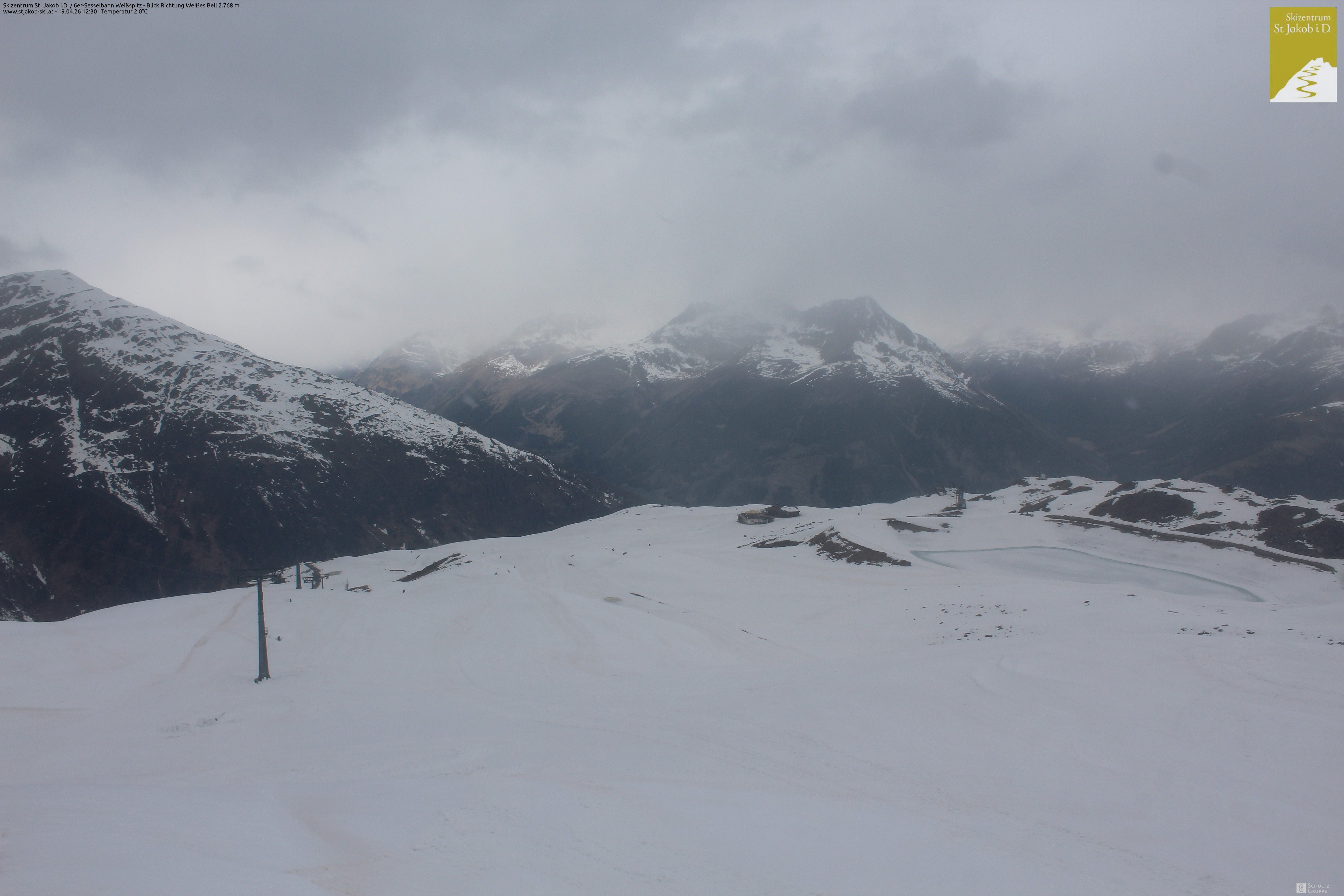 Archiv Foto Webcam 6er Sesselbahn Weißspitz