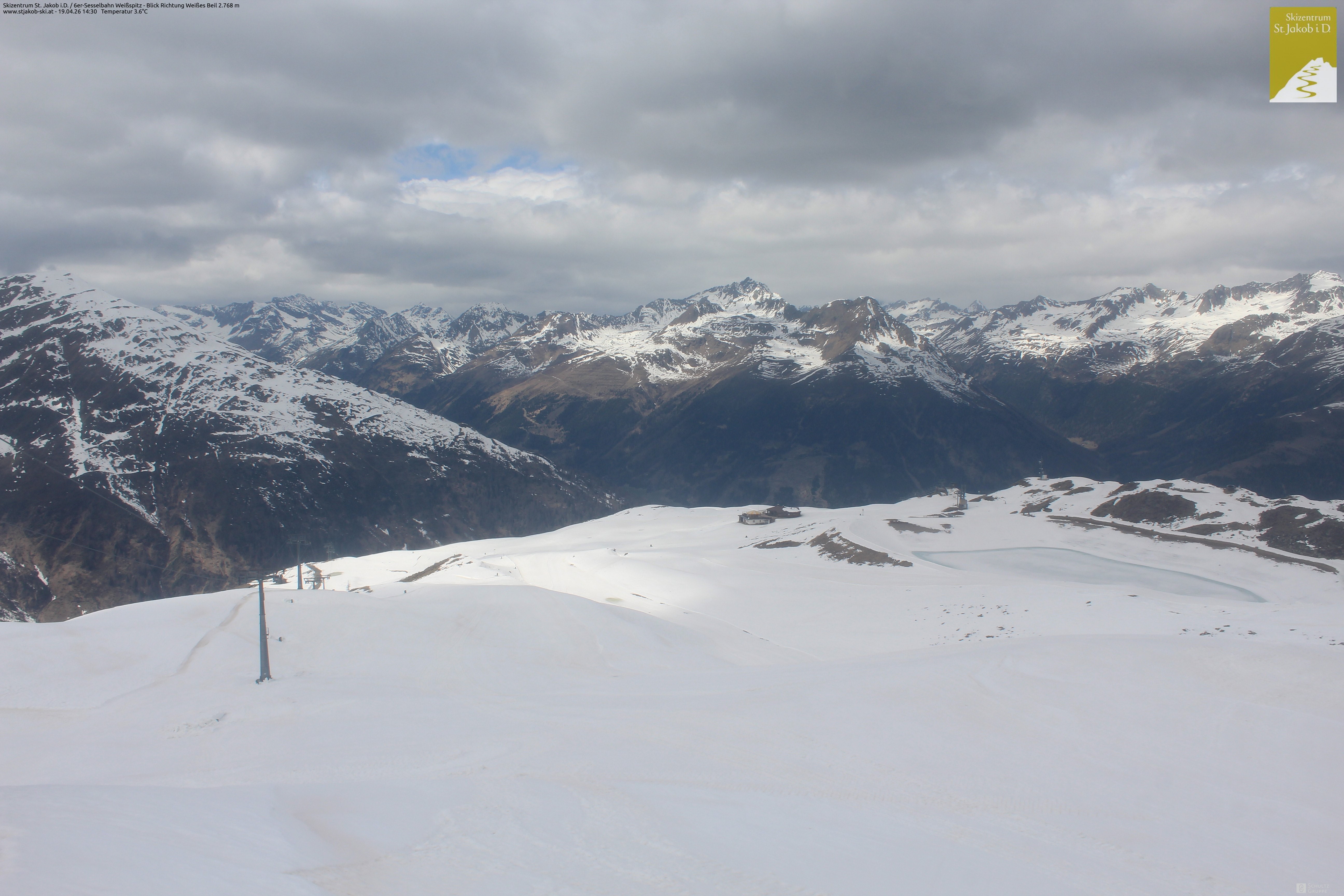 Archiv Foto Webcam 6er Sesselbahn Weißspitz