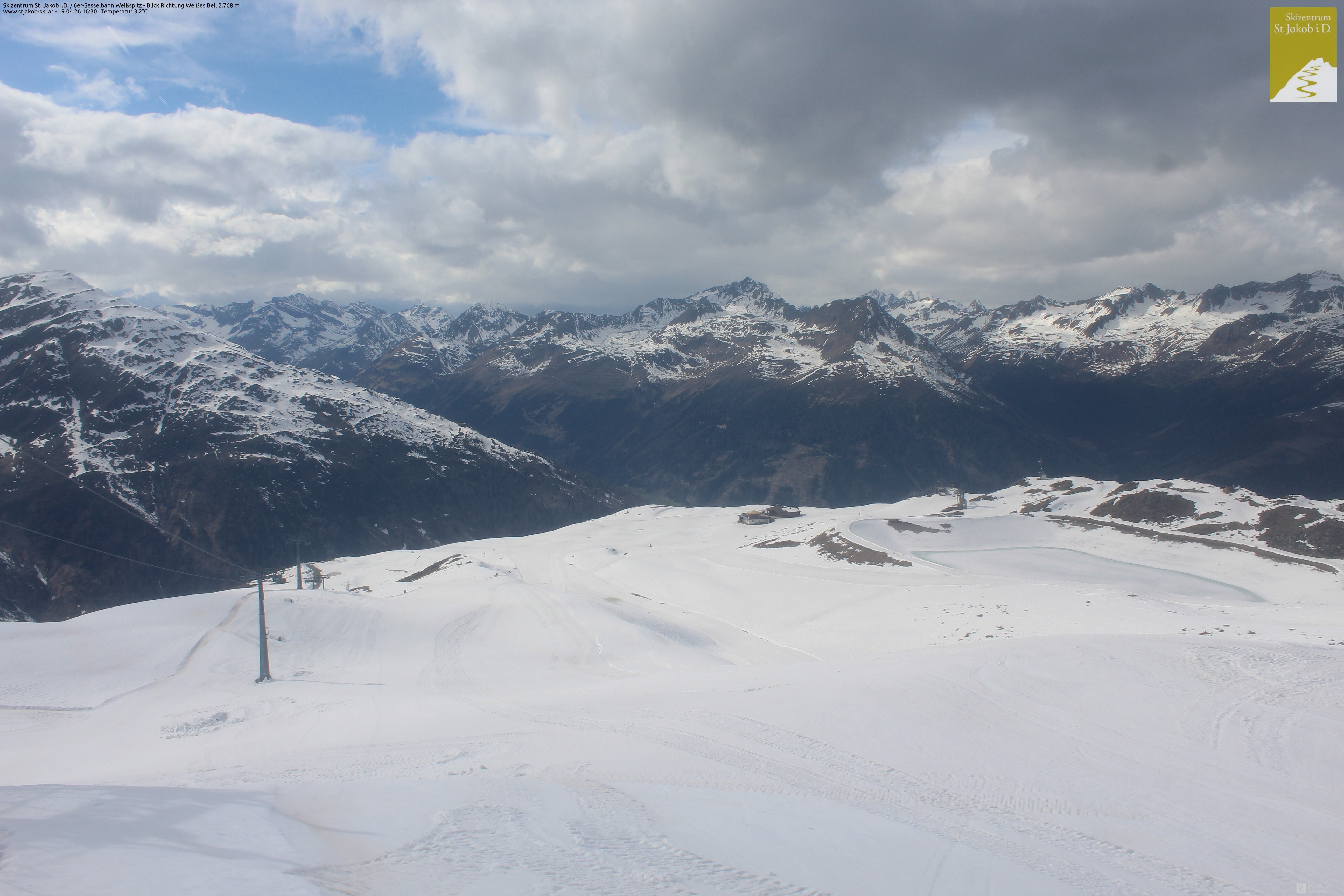 Archiv Foto Webcam 6er Sesselbahn Weißspitz