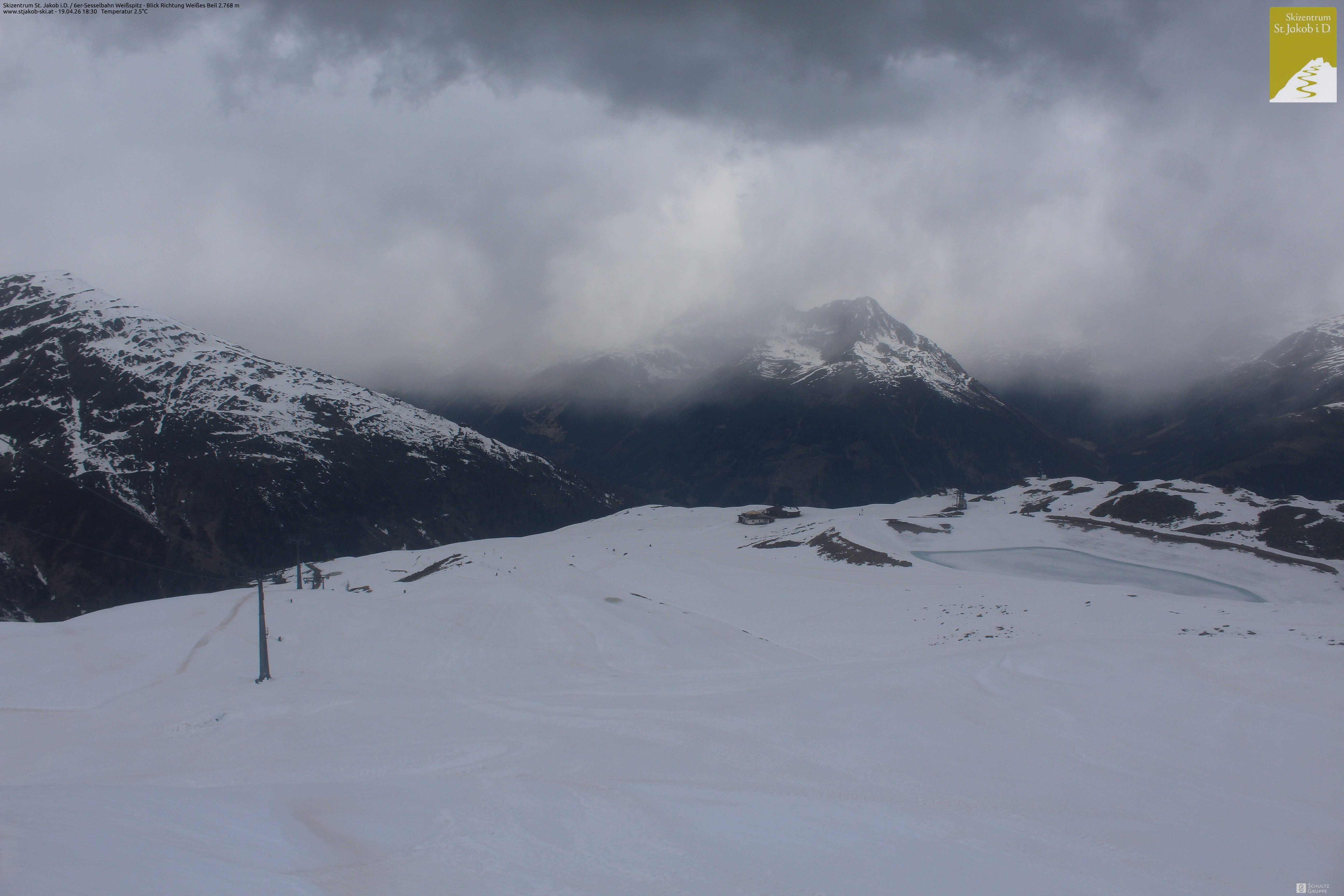 Archiv Foto Webcam 6er Sesselbahn Weißspitz