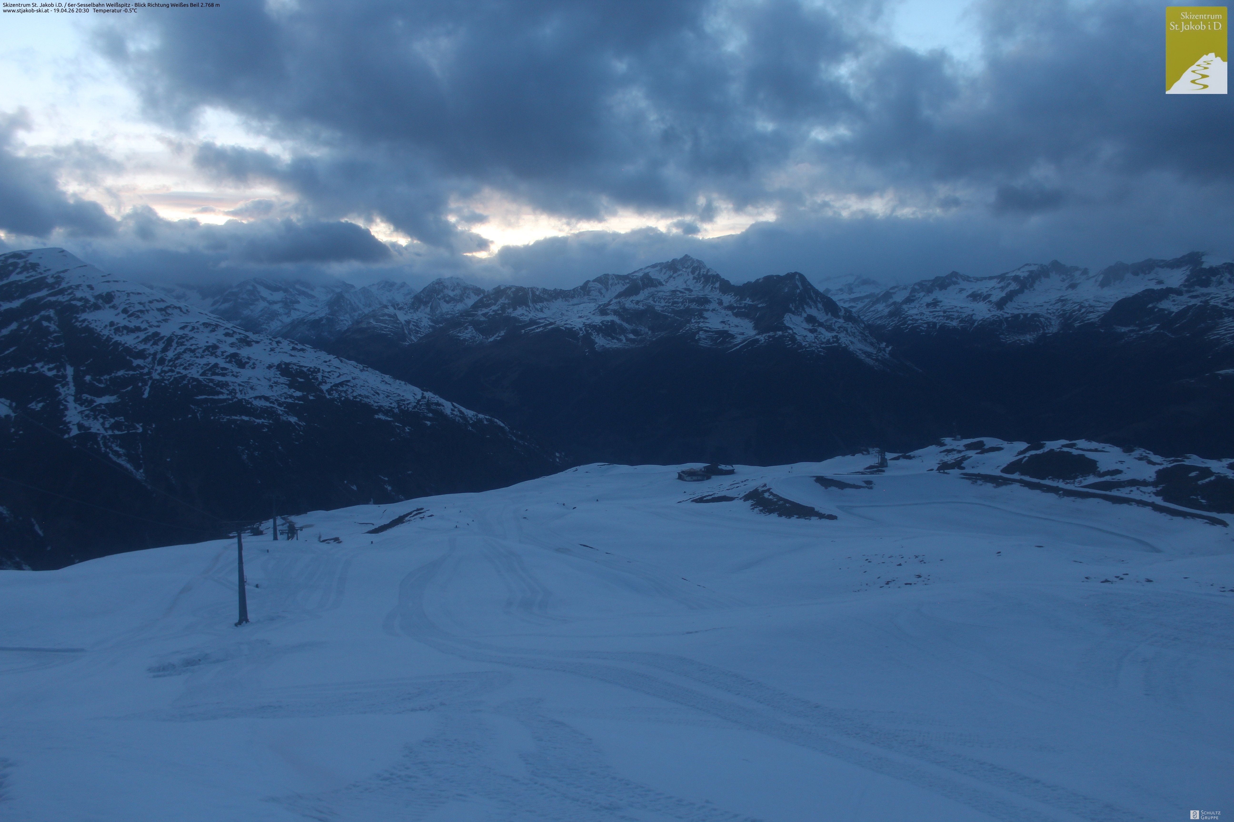 Archiv Foto Webcam 6er Sesselbahn Weißspitz