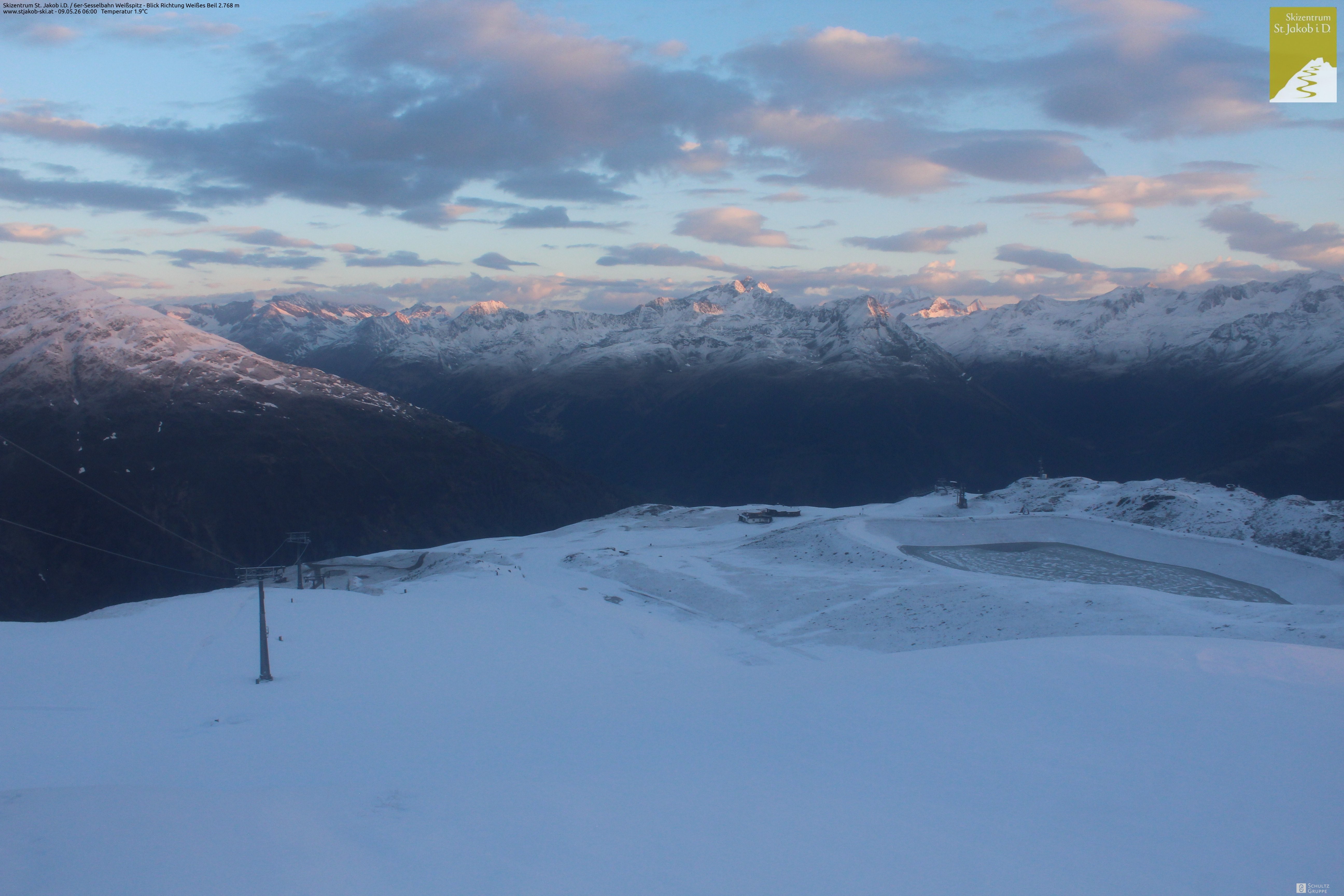 Archiv Foto Webcam 6er Sesselbahn Weißspitz