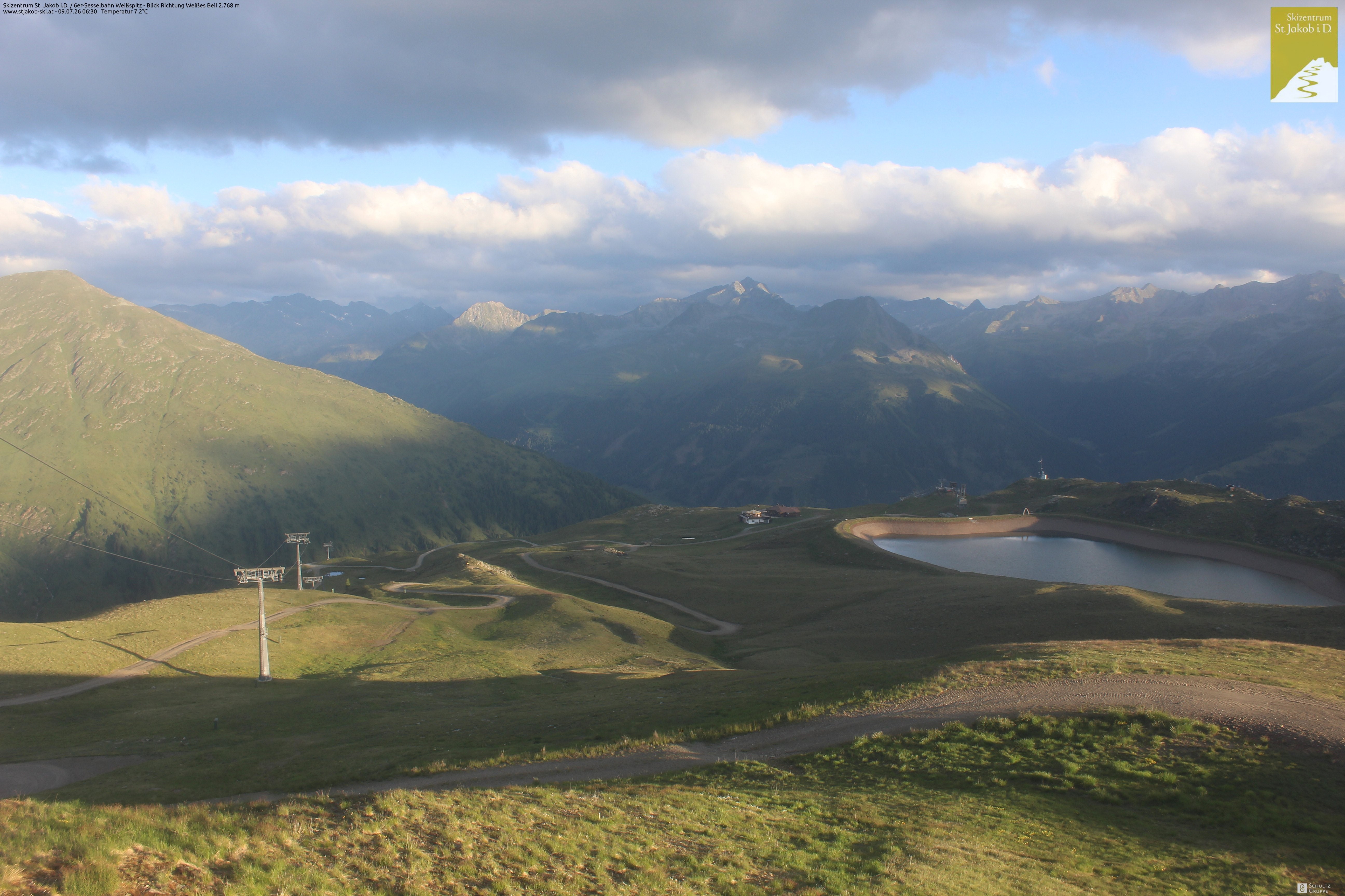 Archiv Foto Webcam 6er Sesselbahn Weißspitz