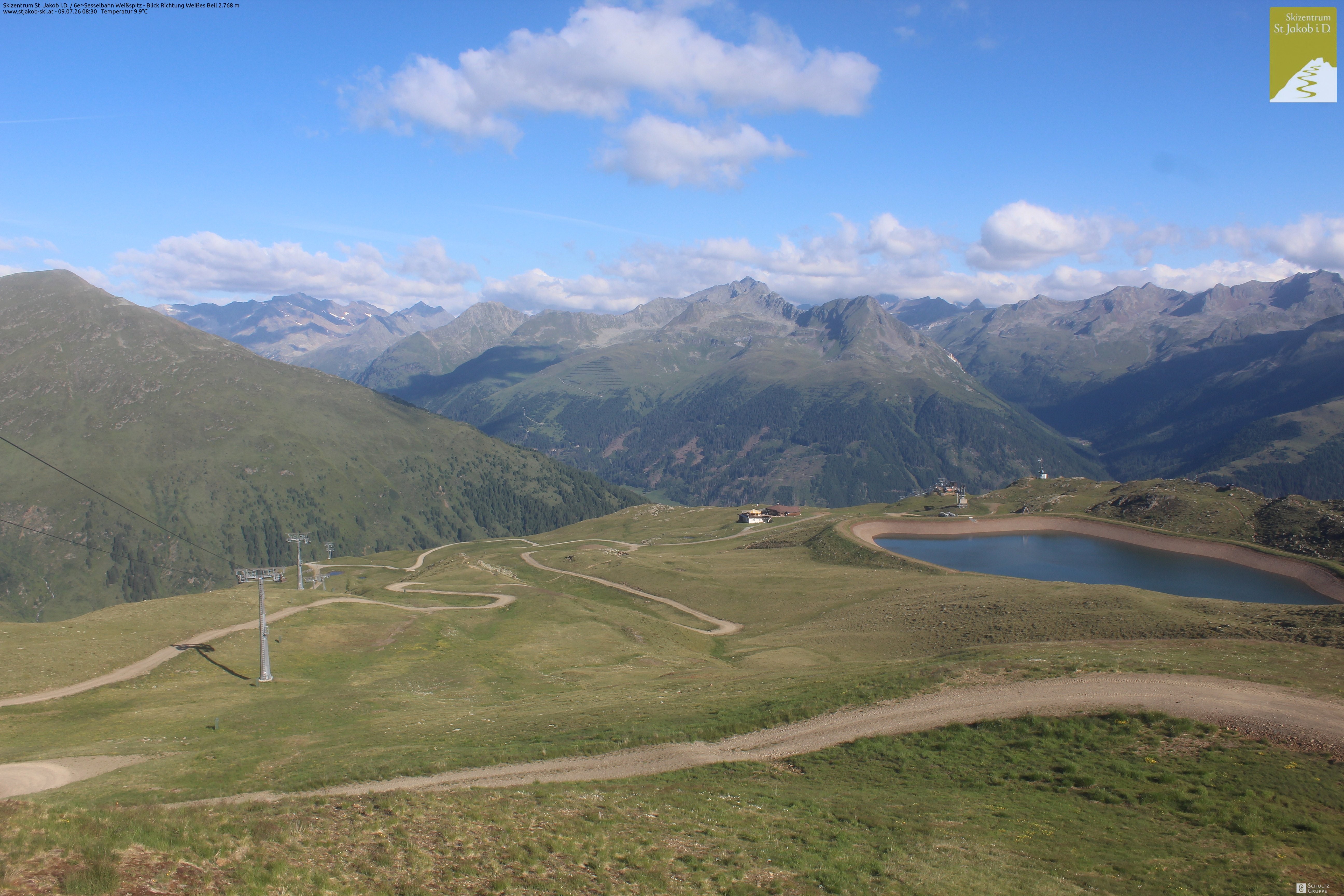 Archiv Foto Webcam 6er Sesselbahn Weißspitz