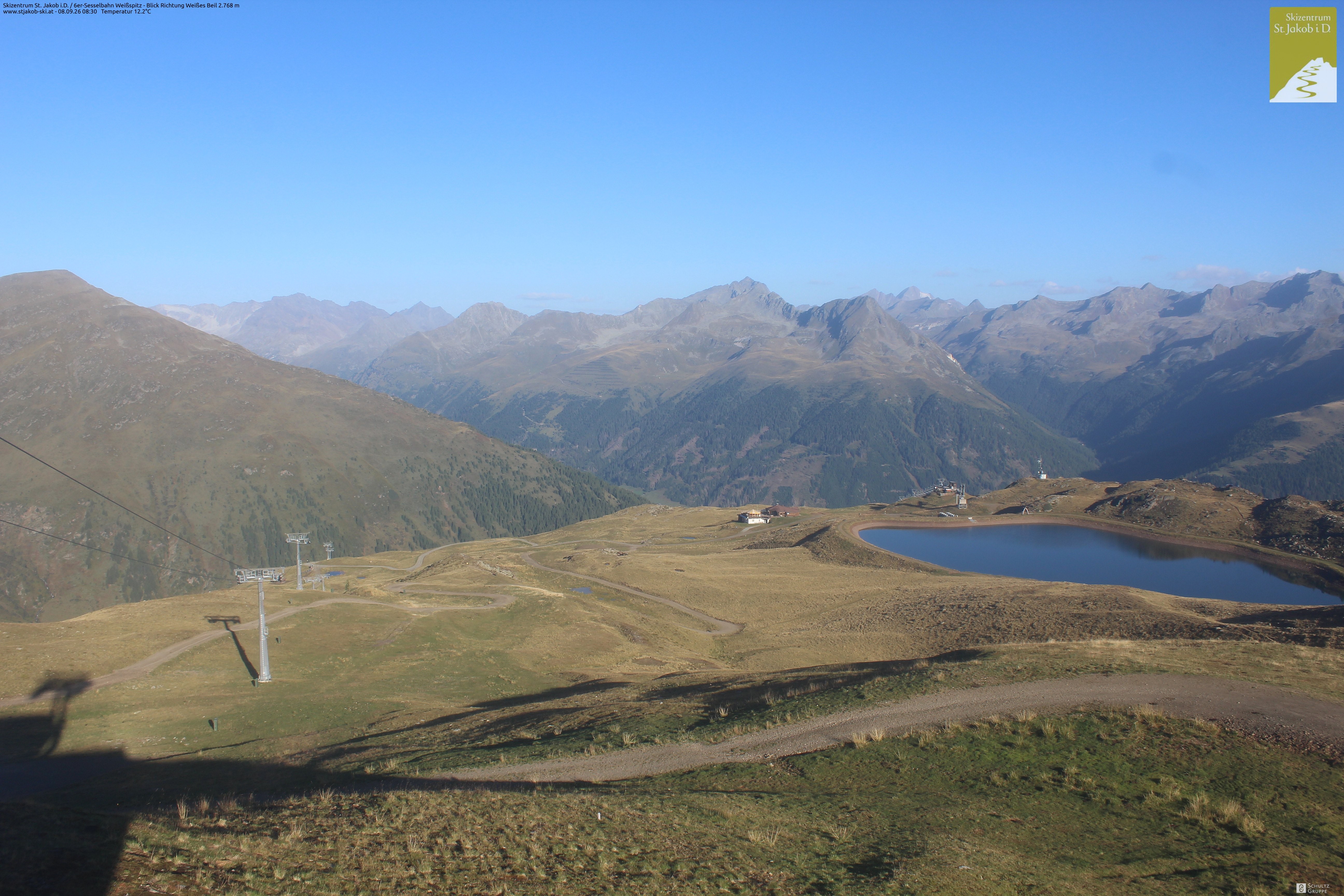 Archiv Foto Webcam 6er Sesselbahn Weißspitz