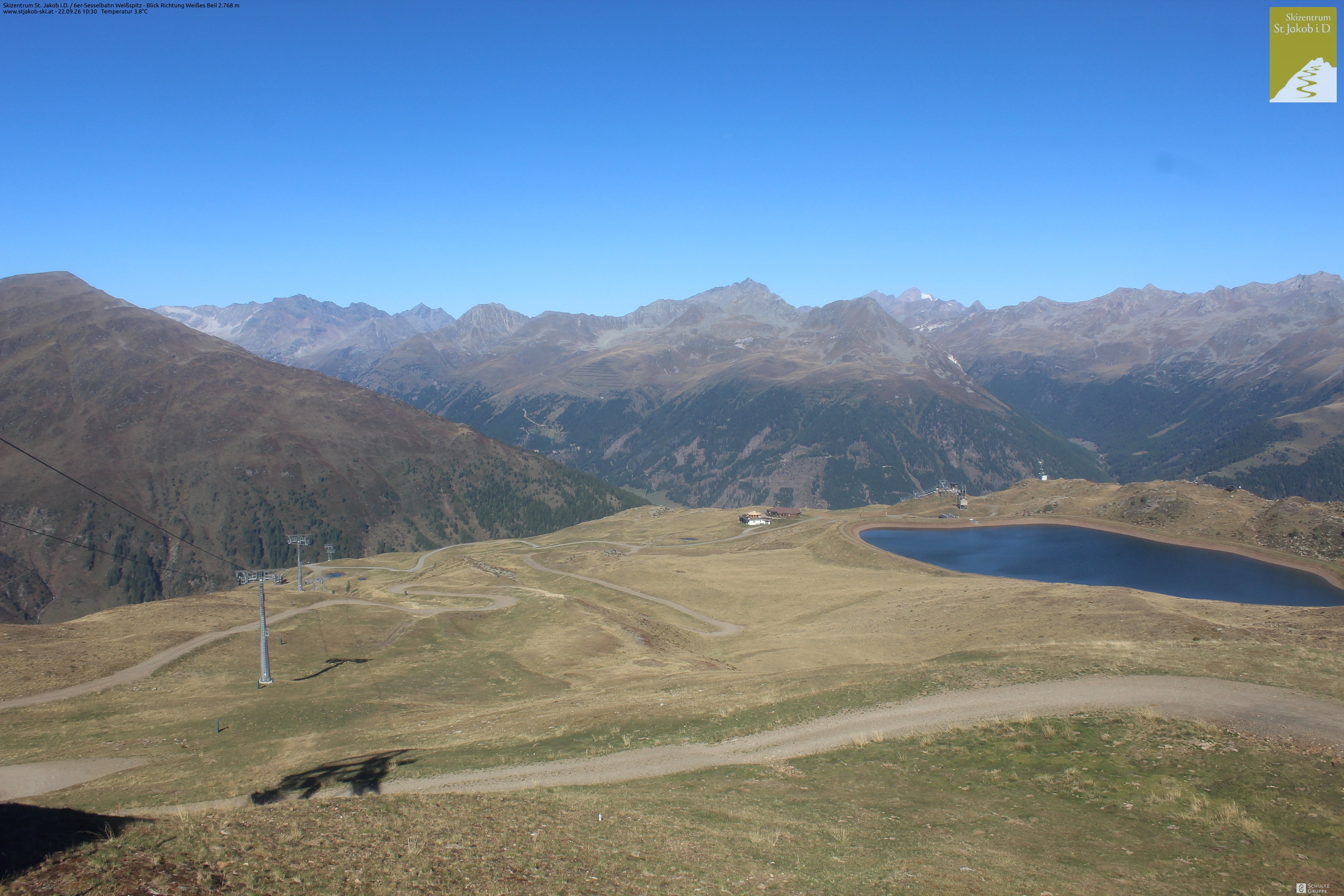Archiv Foto Webcam 6er Sesselbahn Weißspitz