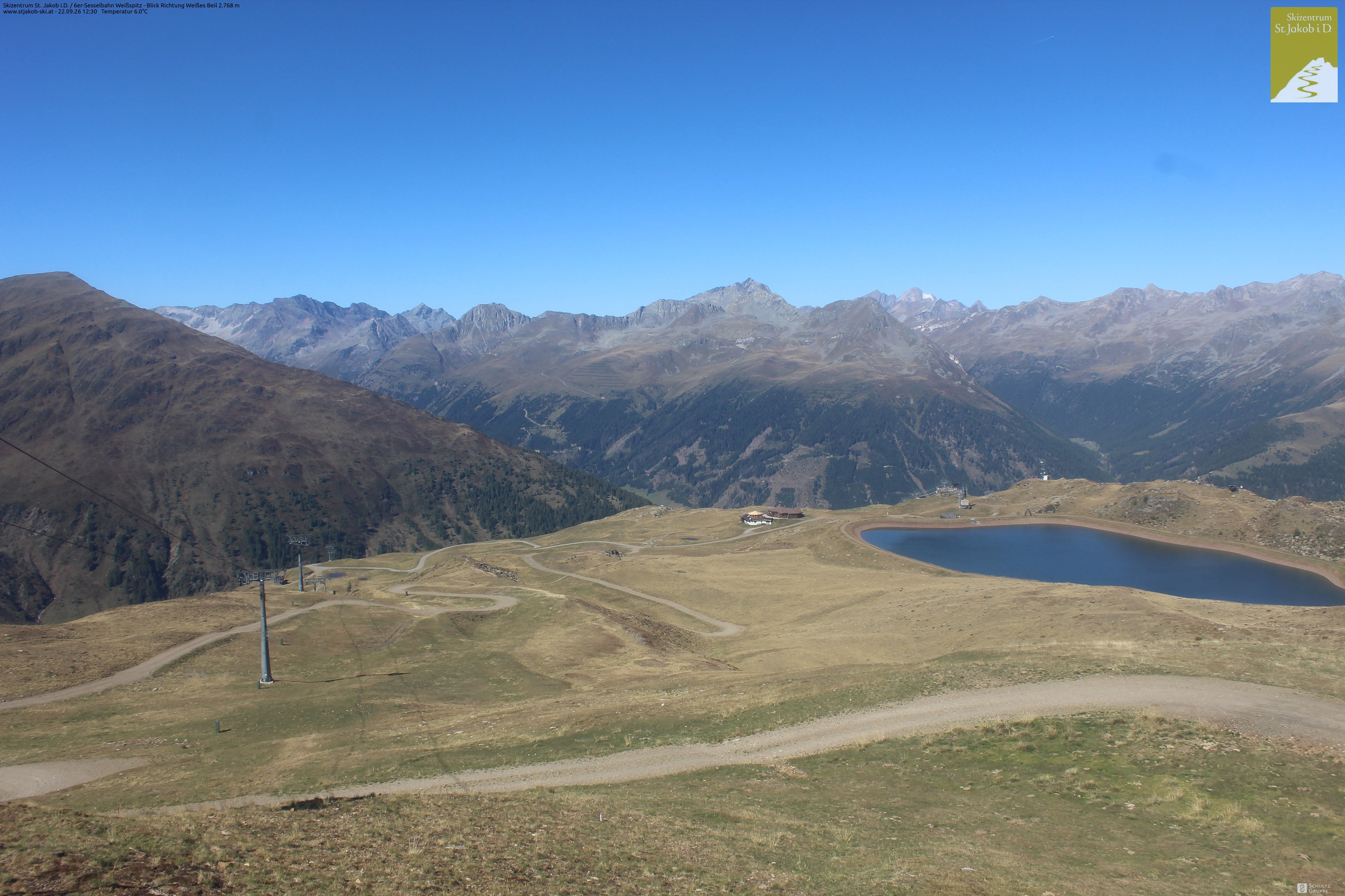 Archiv Foto Webcam 6er Sesselbahn Weißspitz