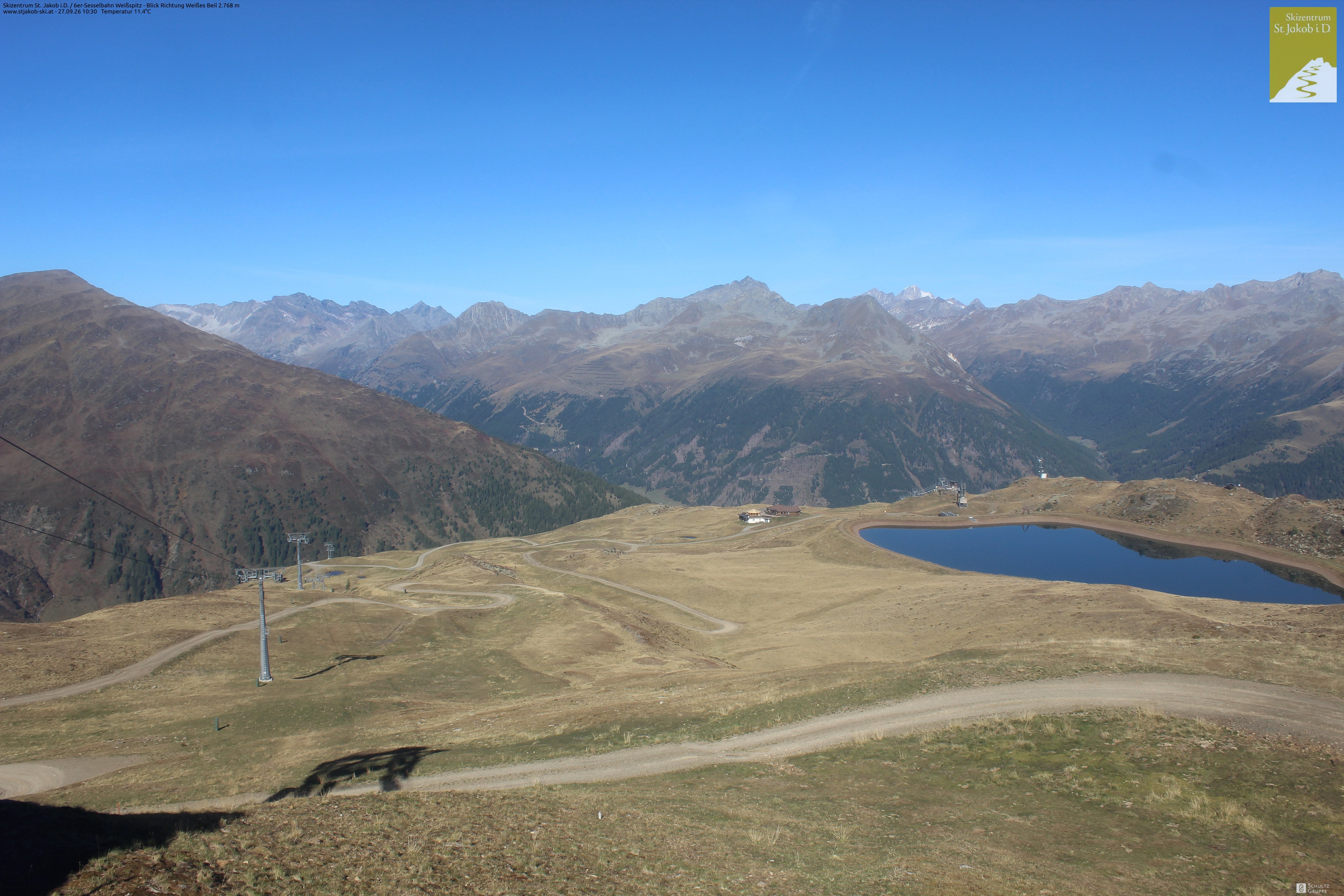 Archiv Foto Webcam 6er Sesselbahn Weißspitz