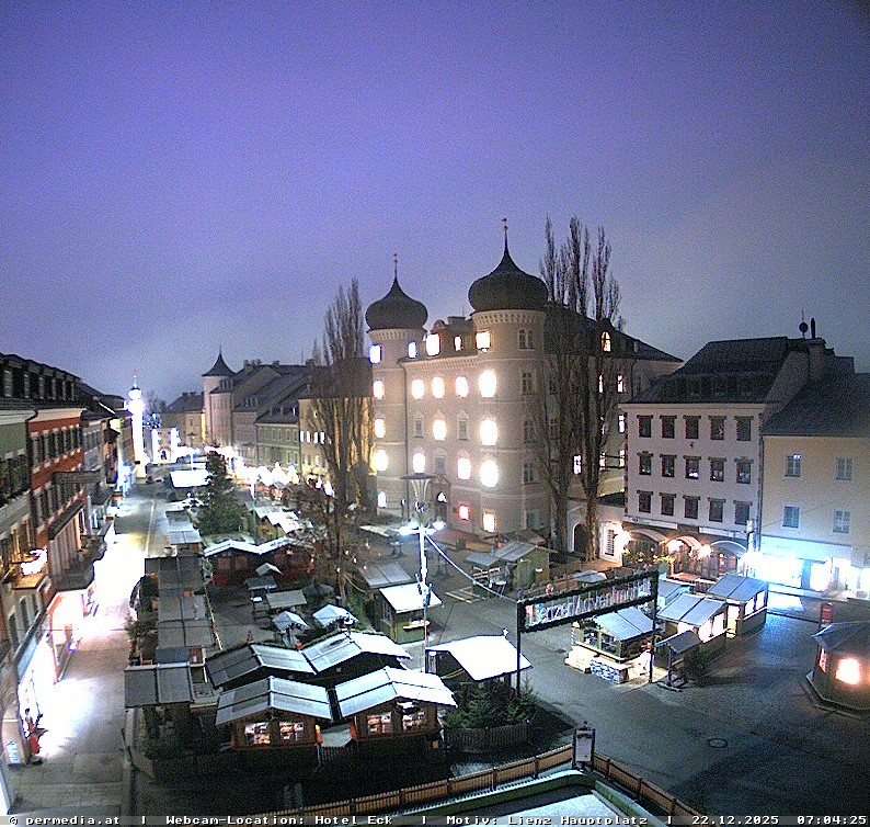 Archiv Foto Webcam Der Marktplatz von Lienz