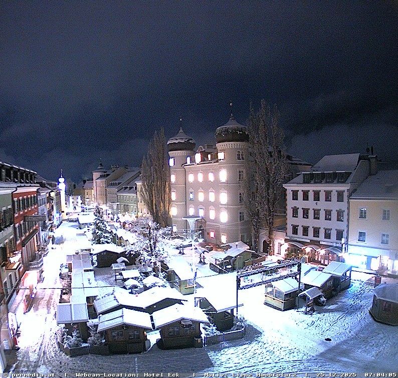 Archiv Foto Webcam Der Marktplatz von Lienz