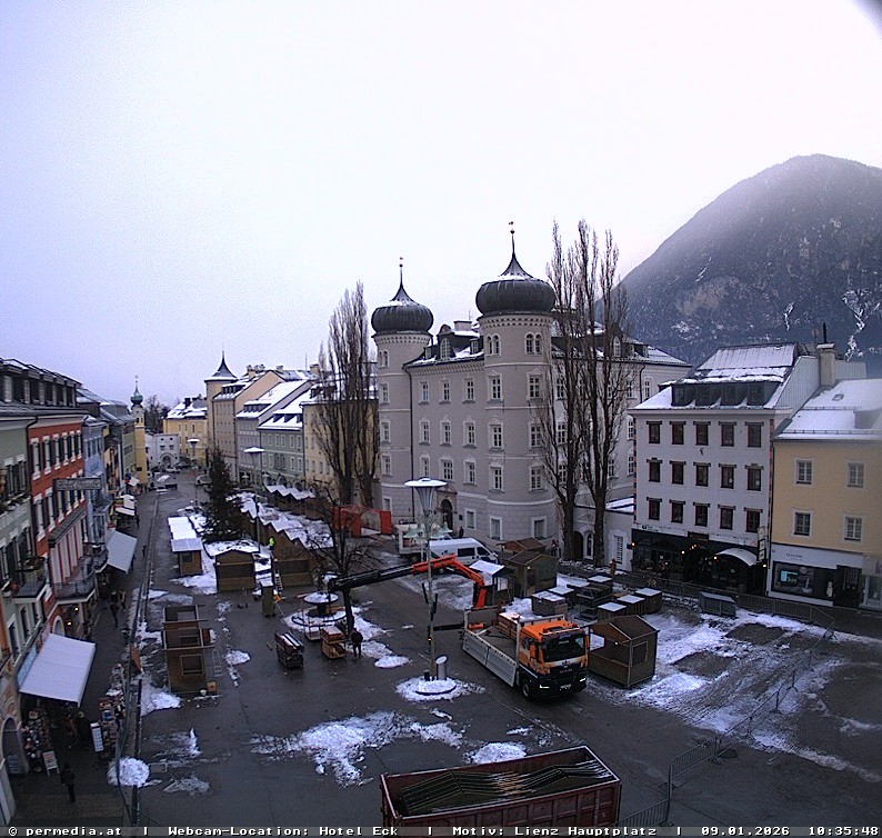 Archived image Webcam City of Lienz