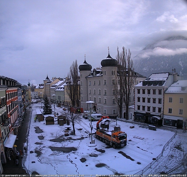 Archived image Webcam City of Lienz