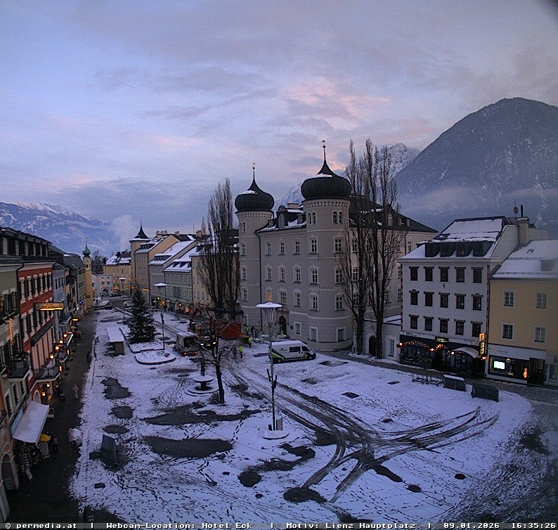 Archived image Webcam City of Lienz