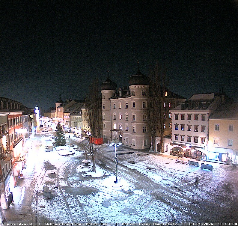 Archiv Foto Webcam Der Marktplatz von Lienz