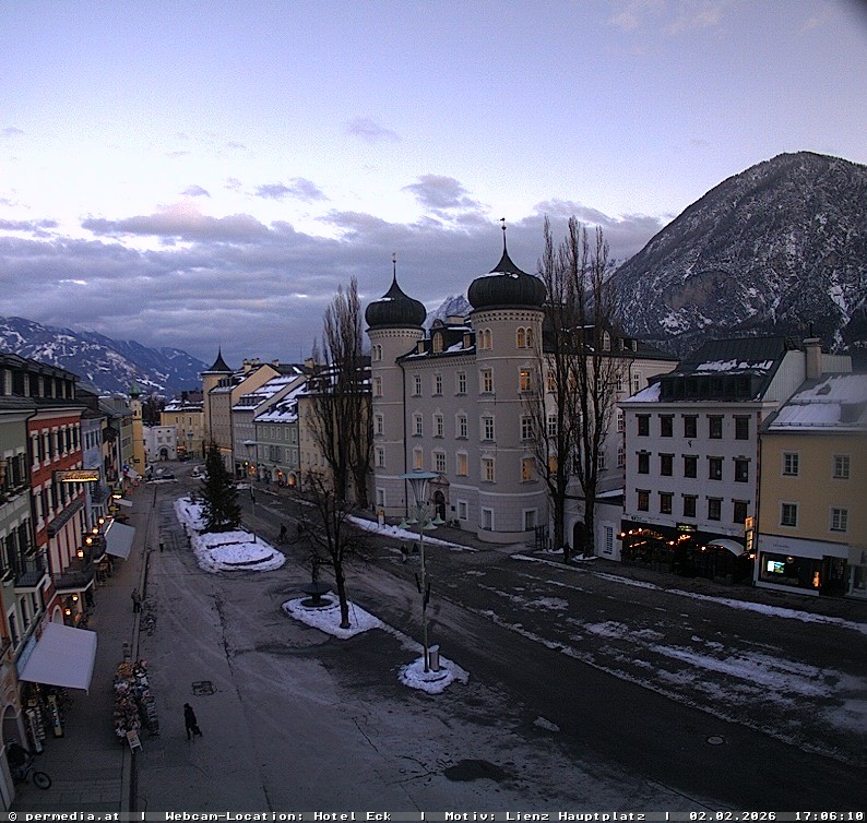 Archived image Webcam City of Lienz