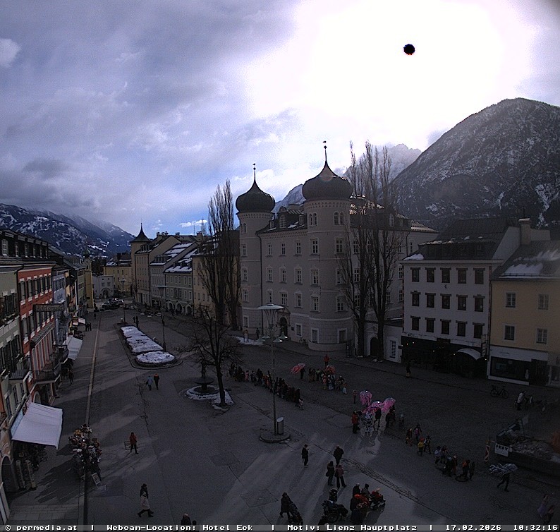 Archived image Webcam City of Lienz
