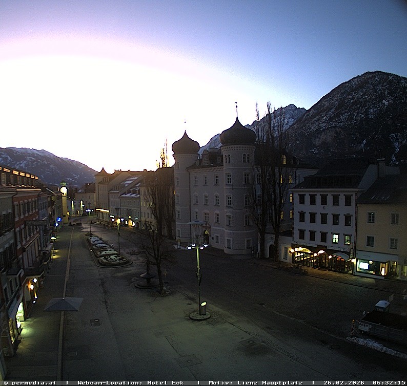 Archived image Webcam City of Lienz