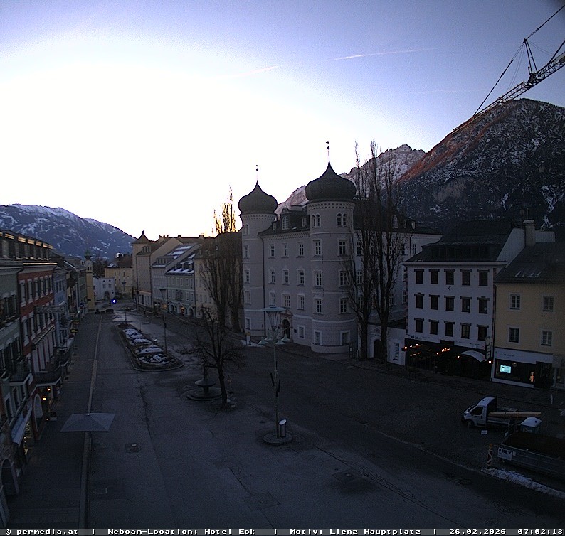 Archived image Webcam City of Lienz