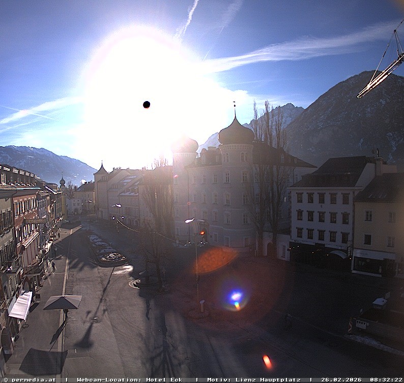 Archived image Webcam City of Lienz