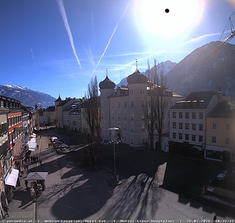 Archived image Webcam City of Lienz