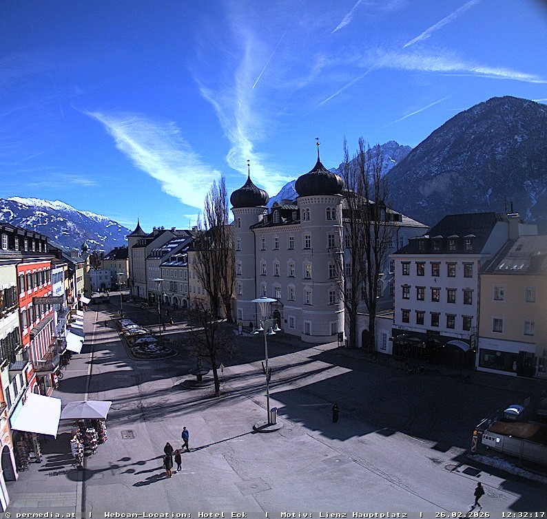 Archived image Webcam City of Lienz