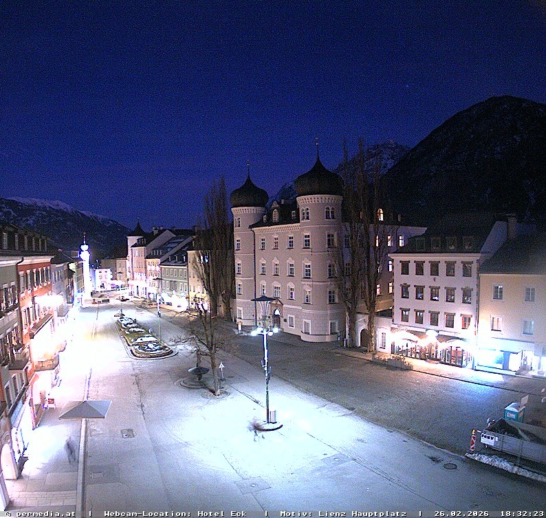 Archived image Webcam City of Lienz