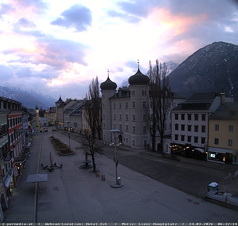 Archived image Webcam City of Lienz