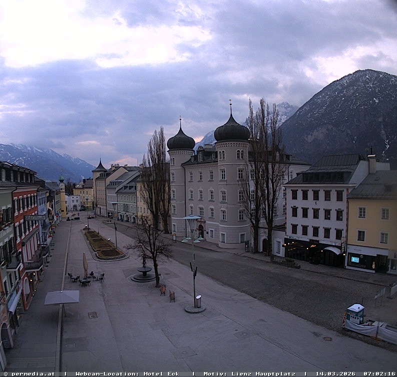 Archived image Webcam City of Lienz
