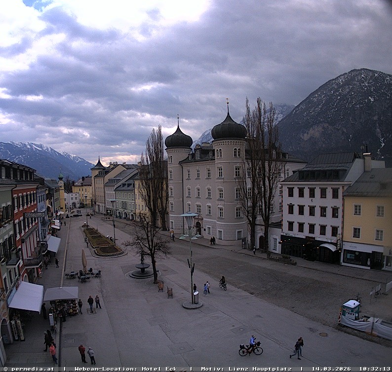 Archived image Webcam City of Lienz