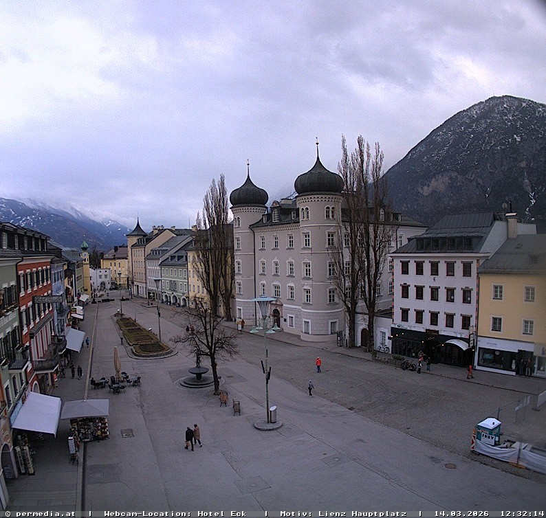 Archived image Webcam City of Lienz