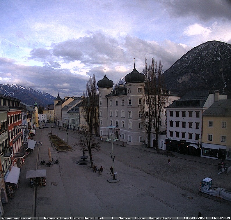 Archived image Webcam City of Lienz