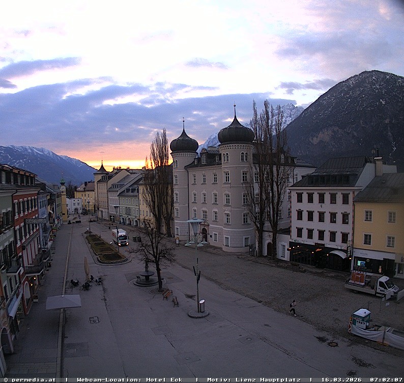 Archived image Webcam City of Lienz
