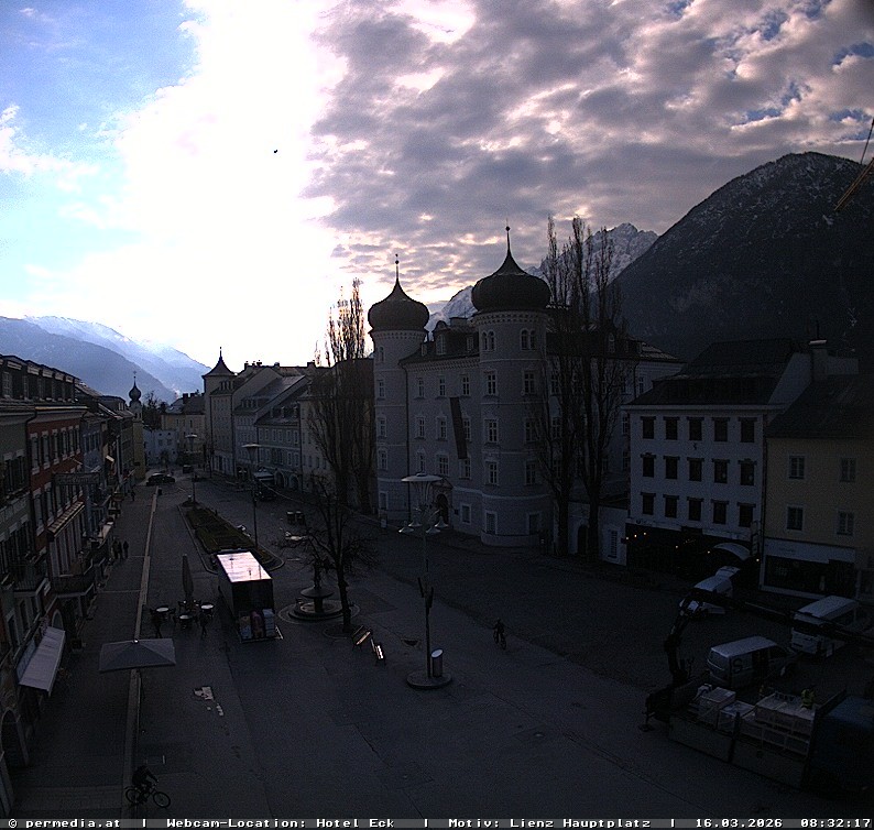 Archived image Webcam City of Lienz