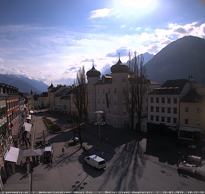 Archived image Webcam City of Lienz