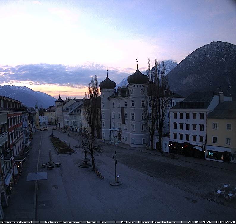 Archived image Webcam City of Lienz
