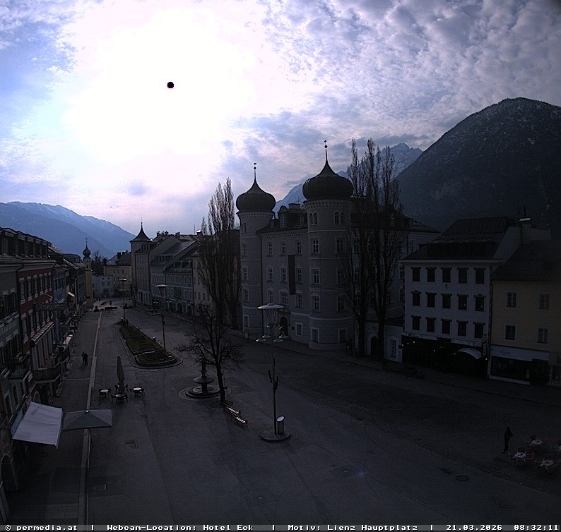 Archived image Webcam City of Lienz