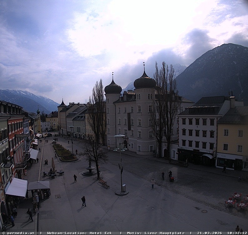 Archived image Webcam City of Lienz