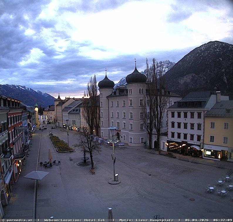 Archived image Webcam City of Lienz