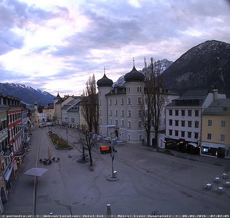 Archived image Webcam City of Lienz
