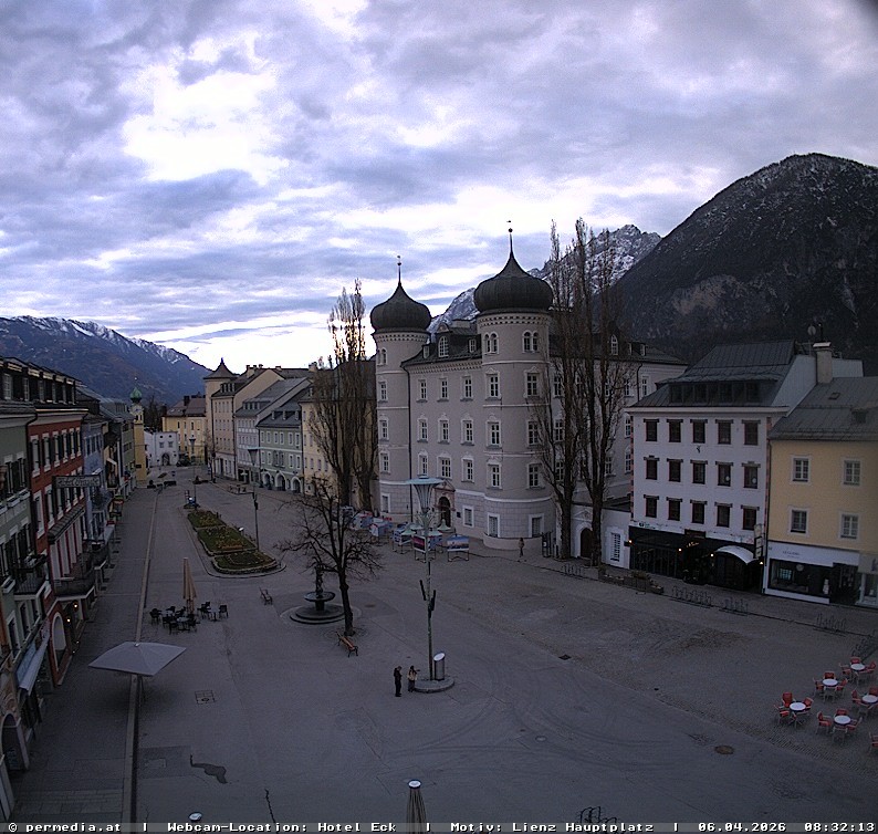 Archived image Webcam City of Lienz