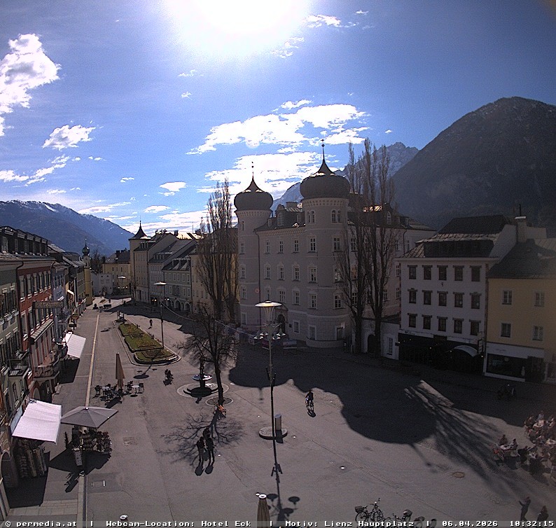 Archived image Webcam City of Lienz