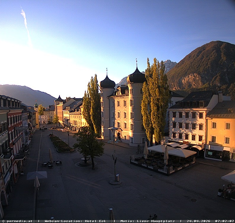 Archived image Webcam City of Lienz