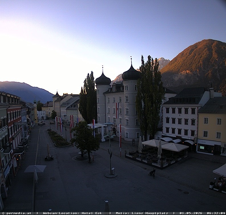 Archived image Webcam City of Lienz